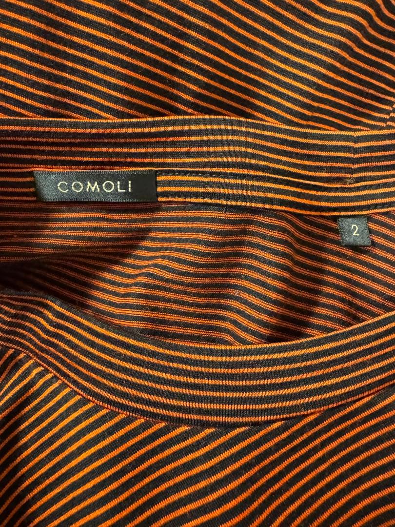 COMOLI ウール天竺 半袖クルー Tシャツ 2