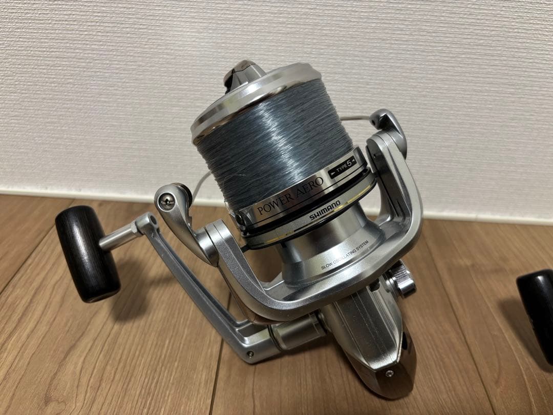 SHIMANO 03パワーエアロ 5号2個セット 3号替えスプール付き