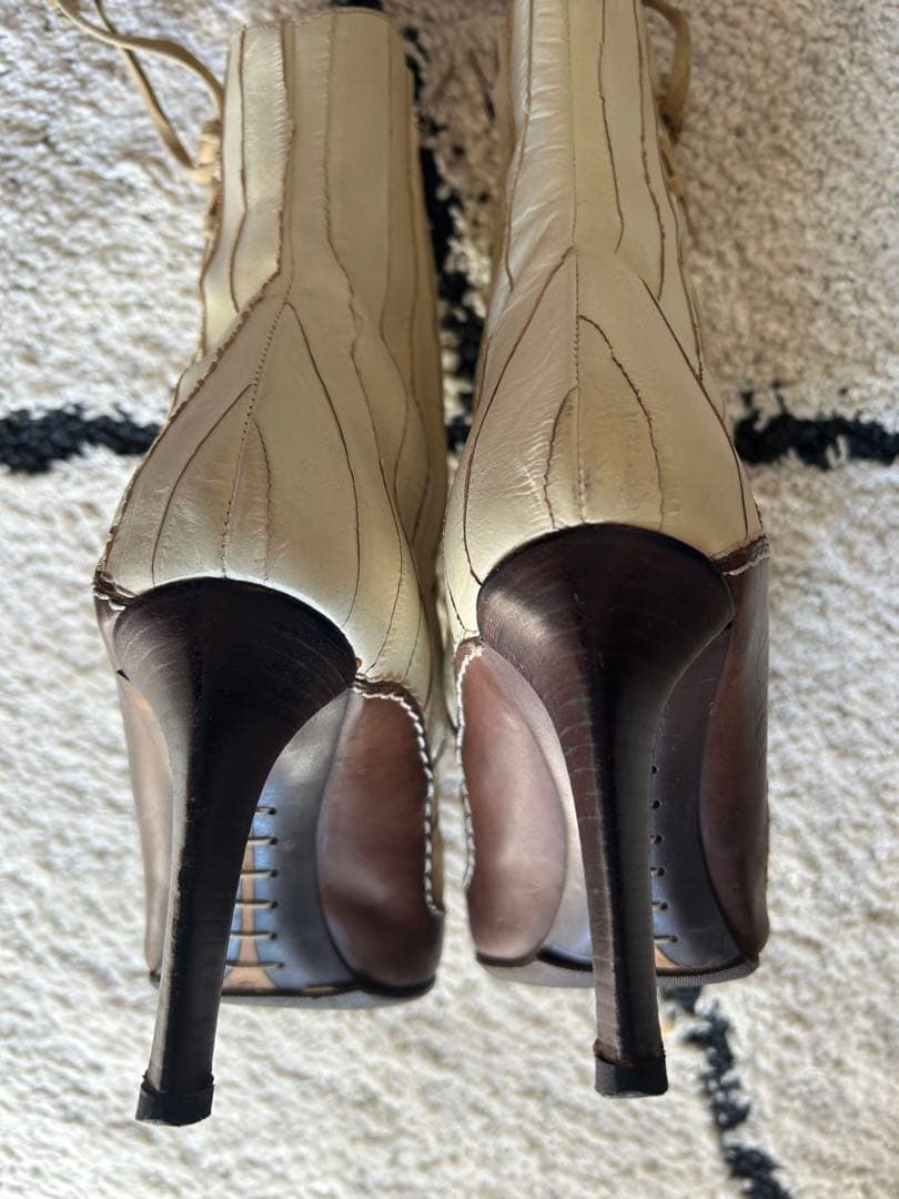 【希少美品】Dior ウエスタンショートブーツ
