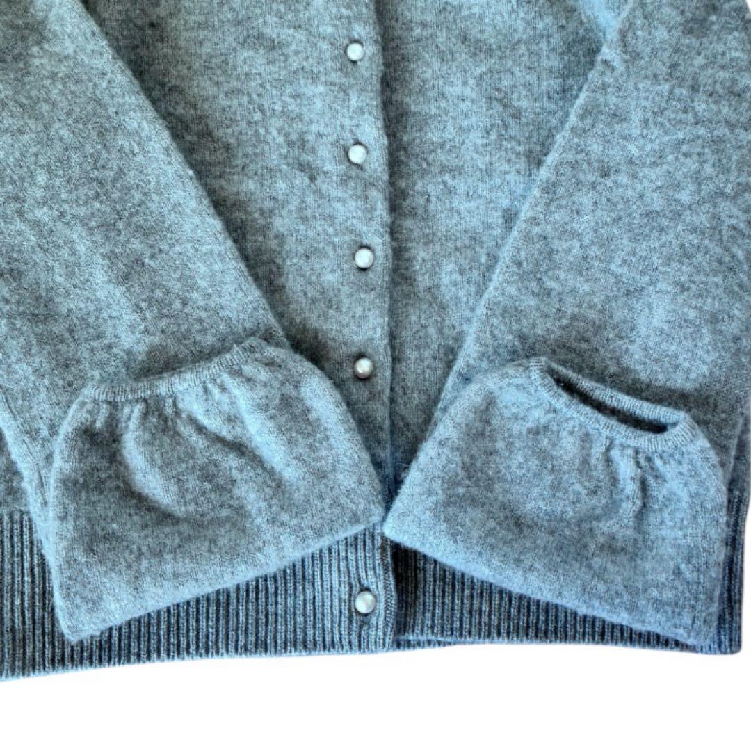 極美品✨Rene ルネ カシミヤカーディガン グレー 36 日本製