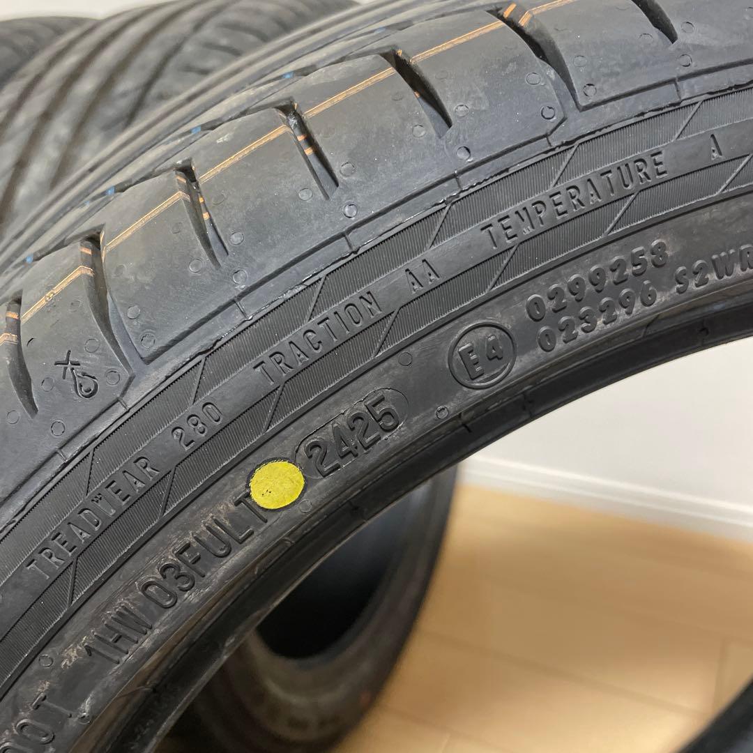 新車取り外しコンチネンタル 195/45 R17 サマータイヤ 4本セット ①