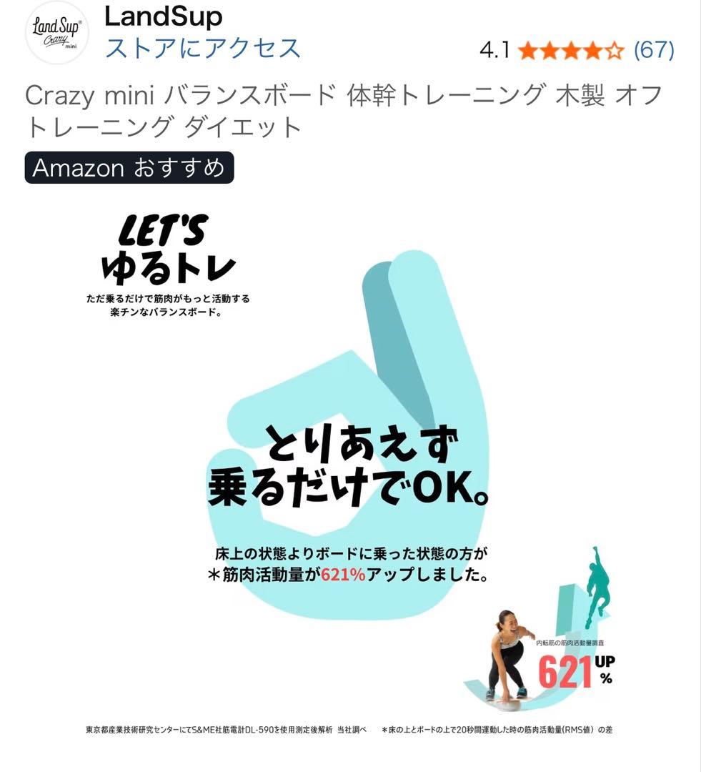 Land Sup Crazy mini バランスボード