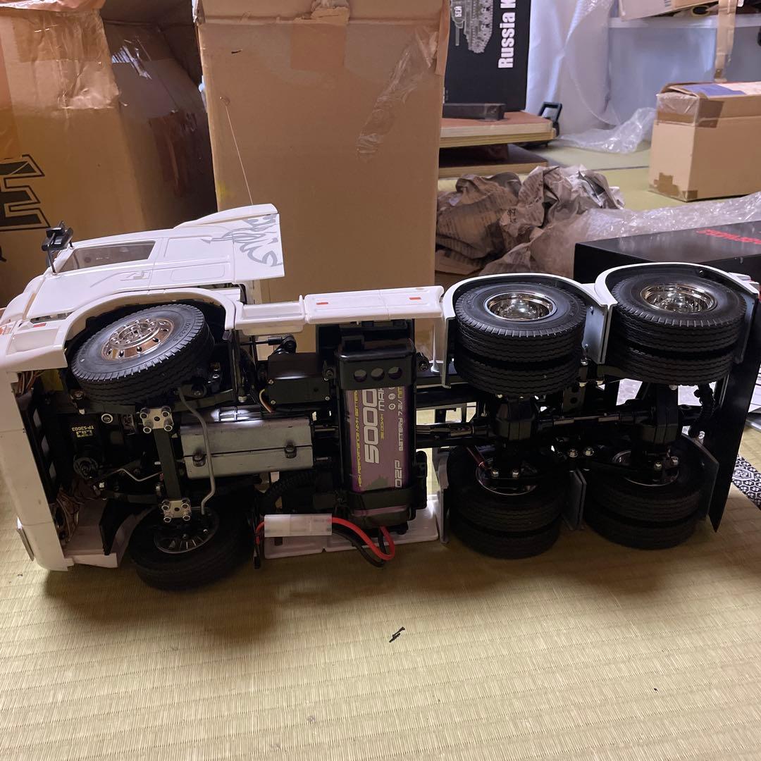 タミヤ1/14R620 6×4スカニアジャンク品