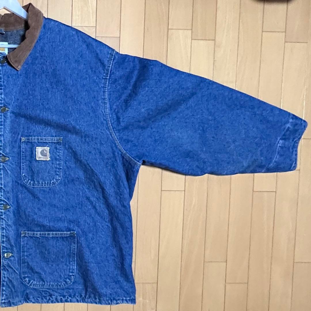 90' カーハート カバーオール コーデュロイ ブランケット USA製 C59