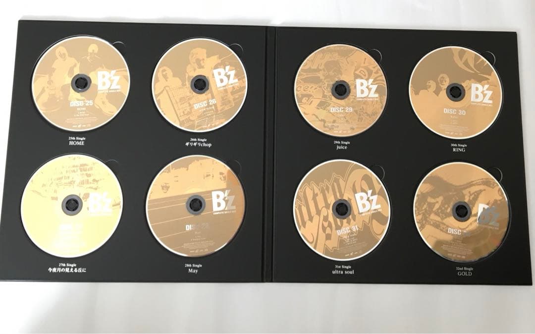 B’z COMPLETE SINGLE BOX Black Edition
