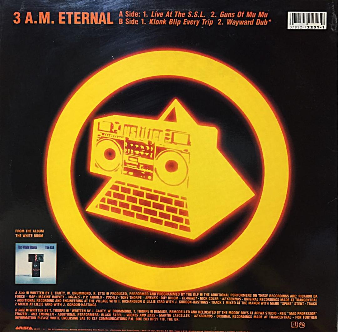 3.A.M. ETERNAL(LIVE AT THE S.S.L.)／KLF