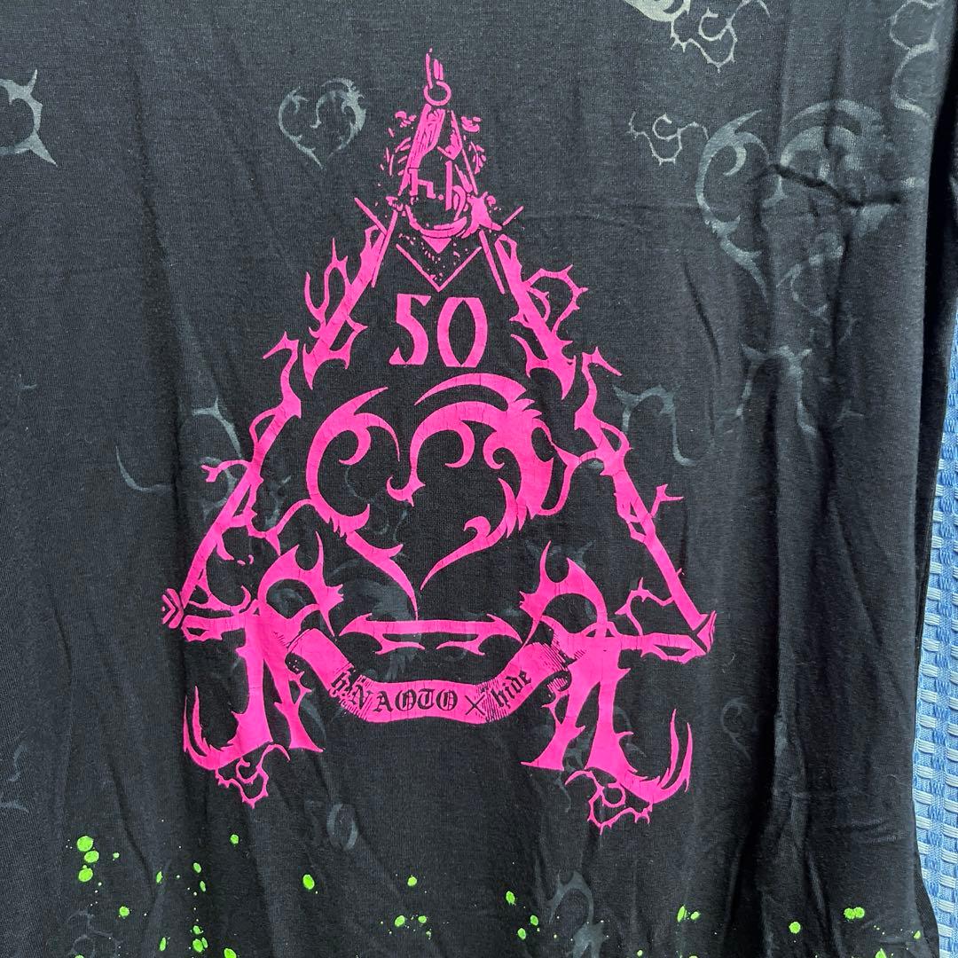 h.NAOTO×hideコラボカットソー2枚セット M Tシャツ X JAPAN