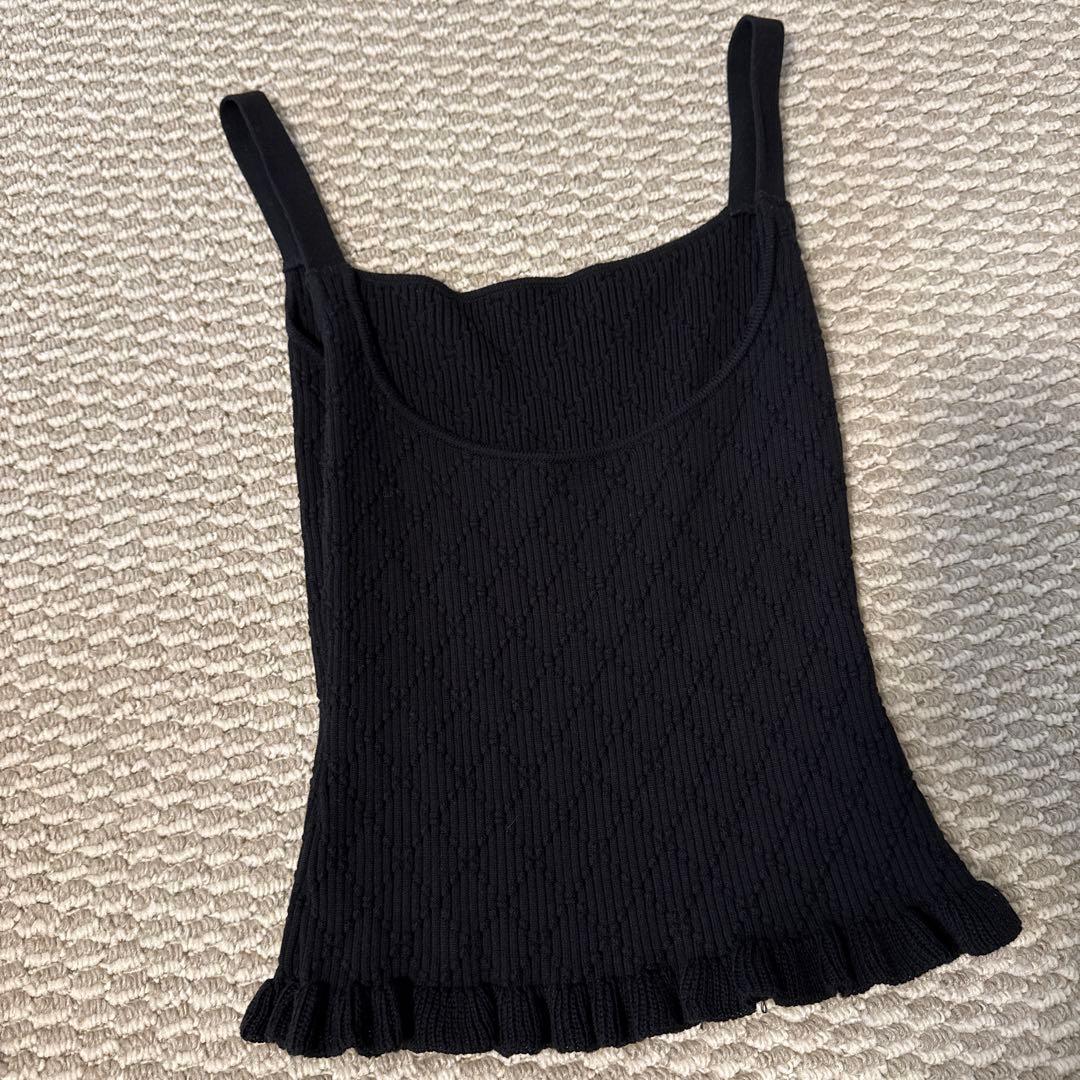 ADEAM ラップカーディガン➕ニットキャミ