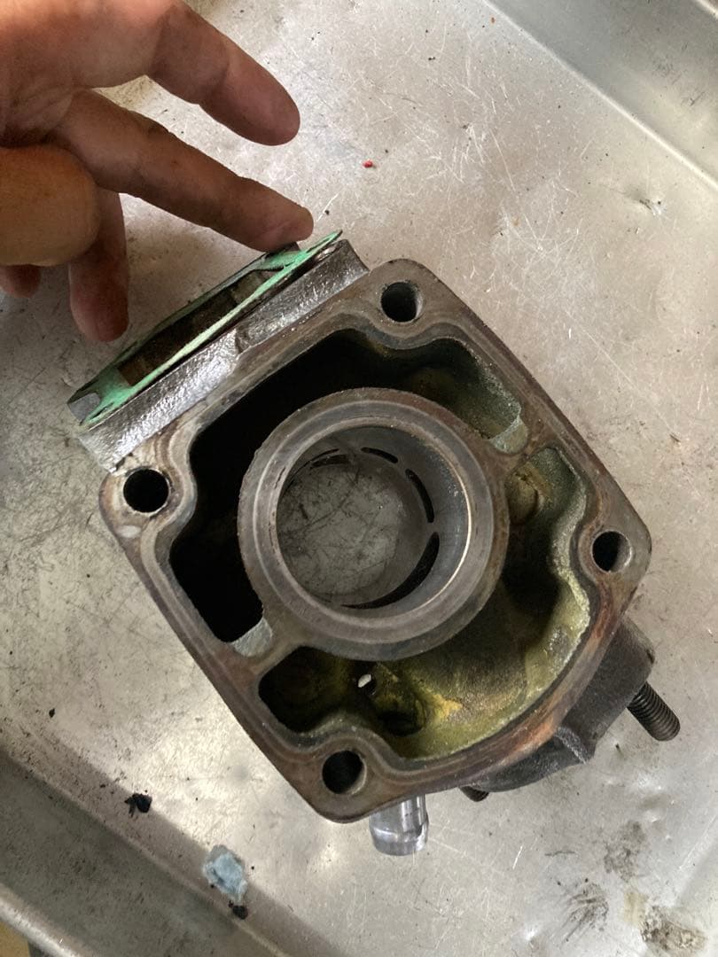実働 NSR50 前期 純正 シリンダー NS50F NS-1めちゃキレイ