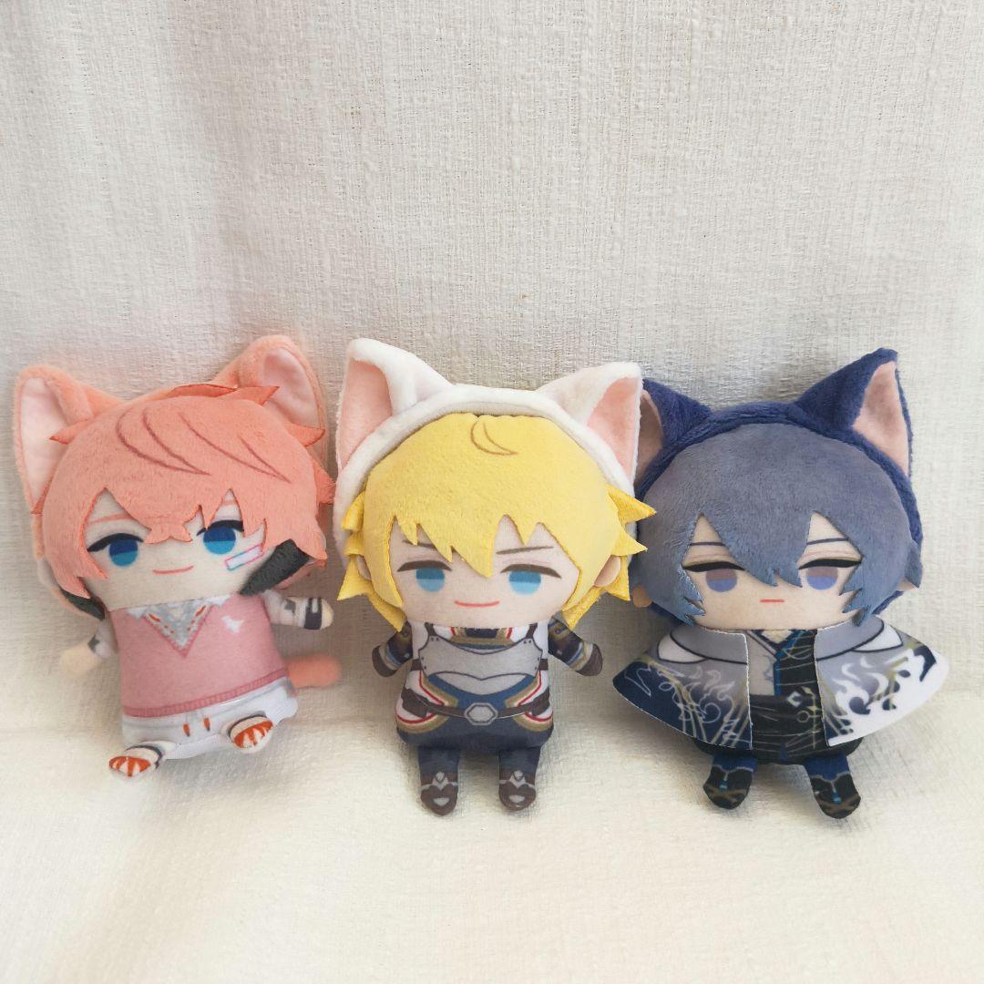 しばさと　ぬい服ネコ耳カチューシャ＆しっぽセット