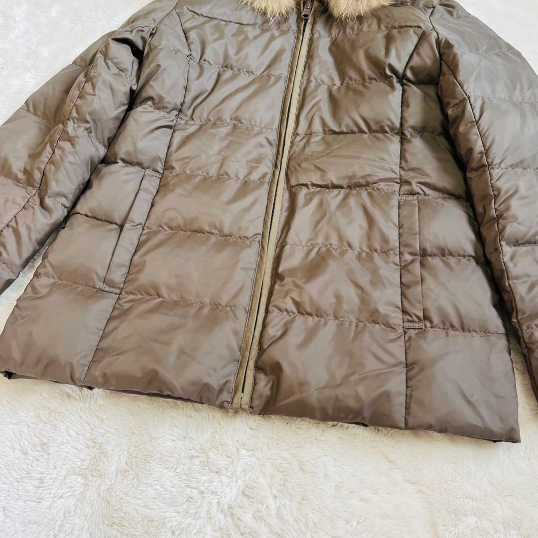 【極美品✨】23区 マルチwayタフタダウンライナーコート ラクーンファー洗える