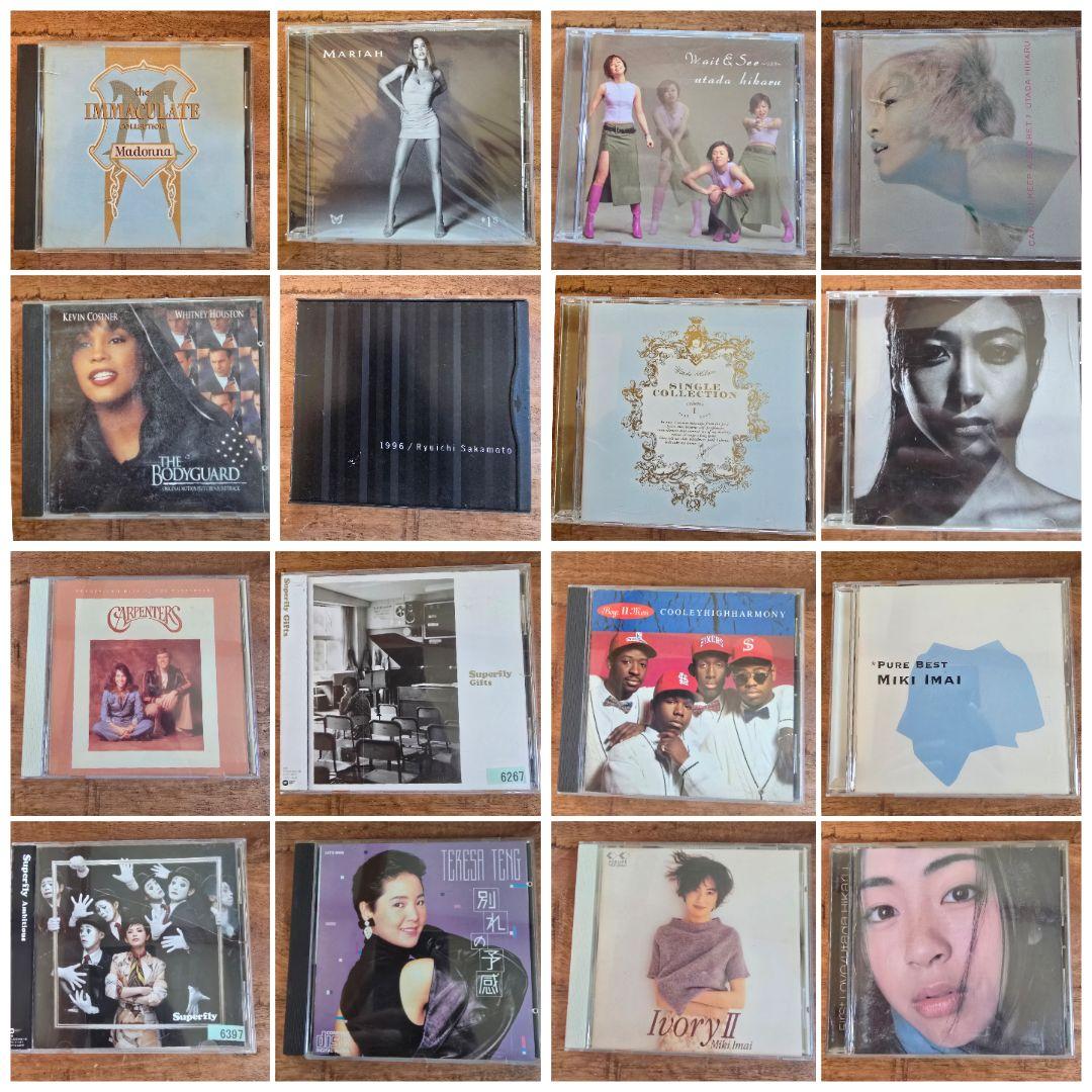 【71枚まとめ売り】洋楽＆邦楽CD ミックスジャンル ヒット曲＆レア盤多数