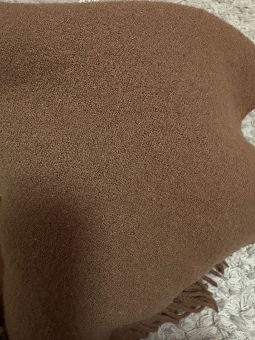 Acne Studios ウールマフラー ブラウン　240x45cm