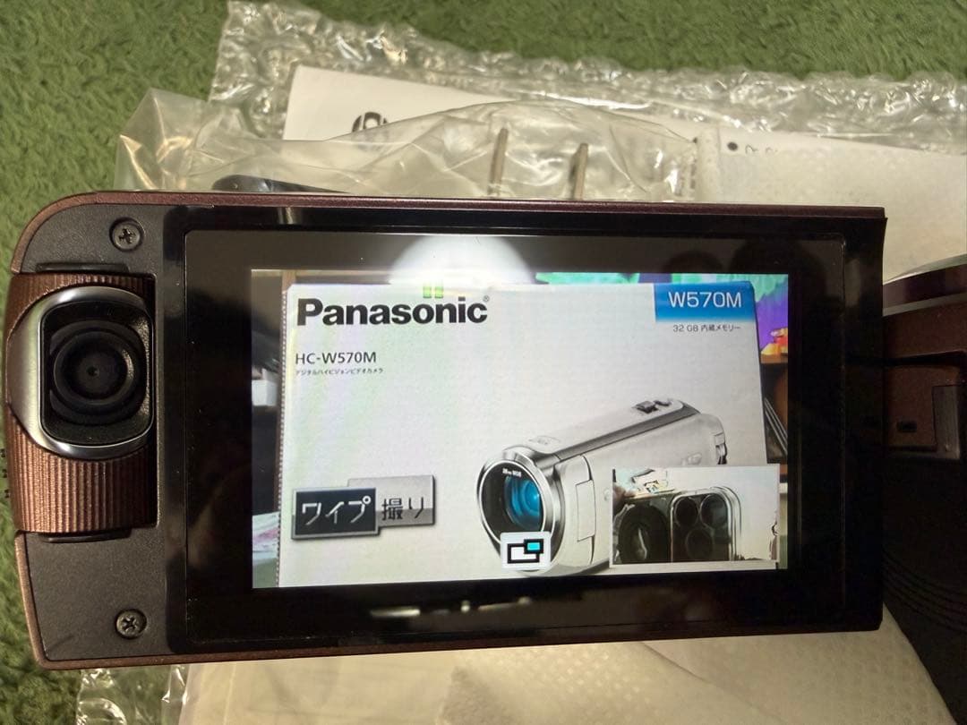 【ジャンク】パナソニック デジタルハイビジョンビデオカメラ HC-W570M
