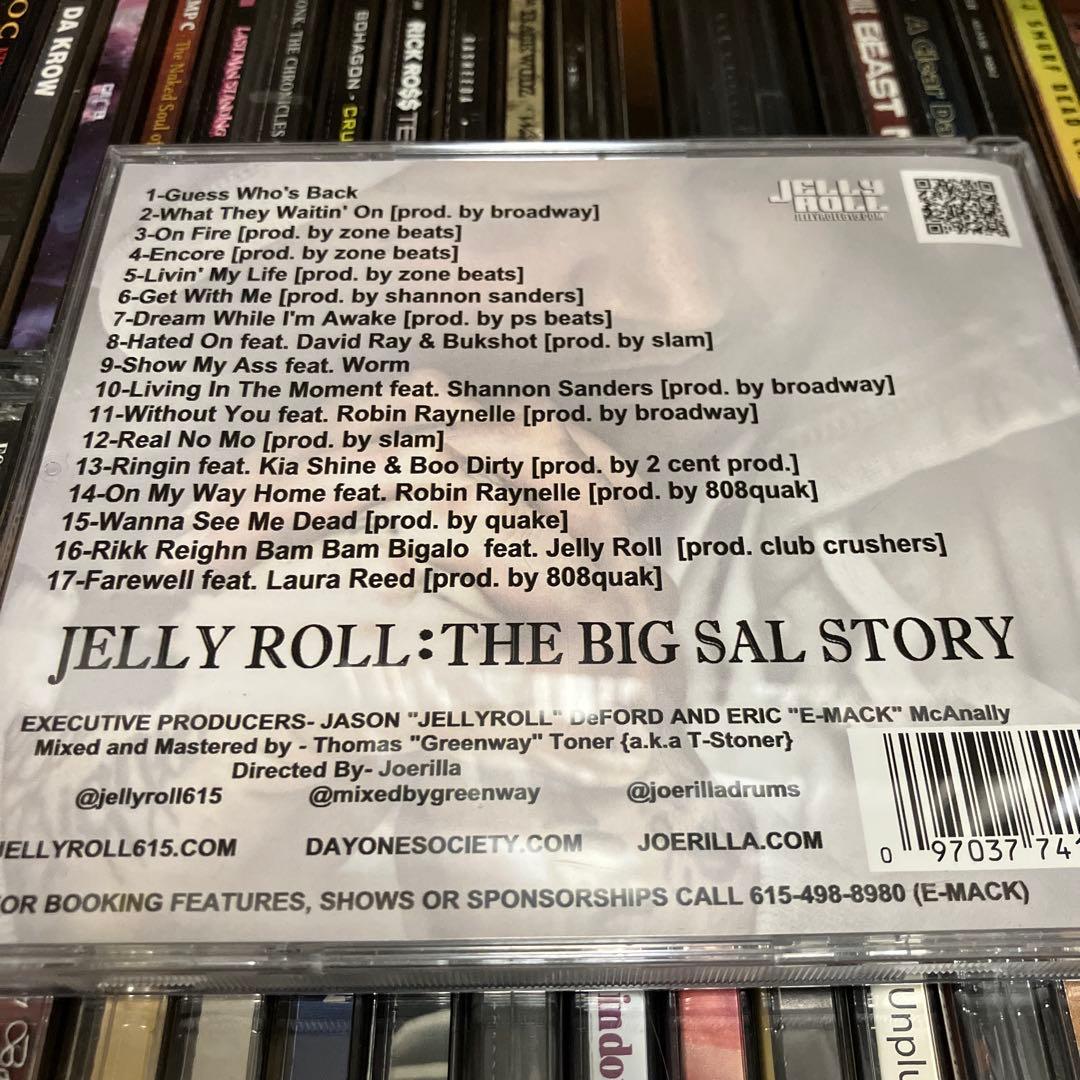 洋楽 Jelly Roll The Big Sal Story Rare G-Rap
