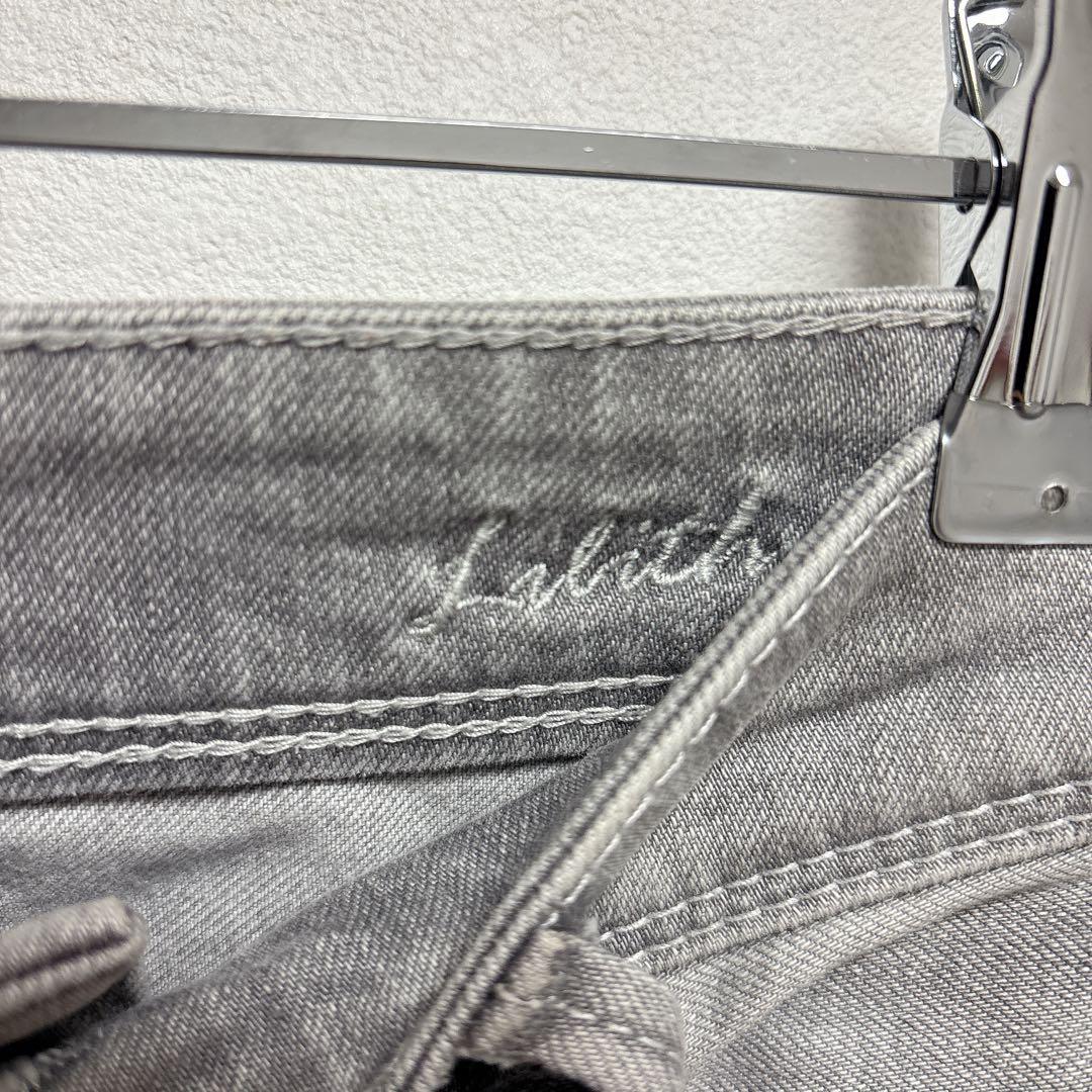 【YANUK】現行 LILITH ワイド ストレートデニムパンツ CFG 23