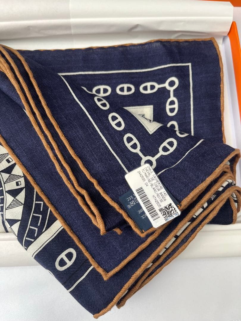 エルメス　カシシル　バンダナ　シュヴァル・ドゥ・クール・バンダナ 新品未使用