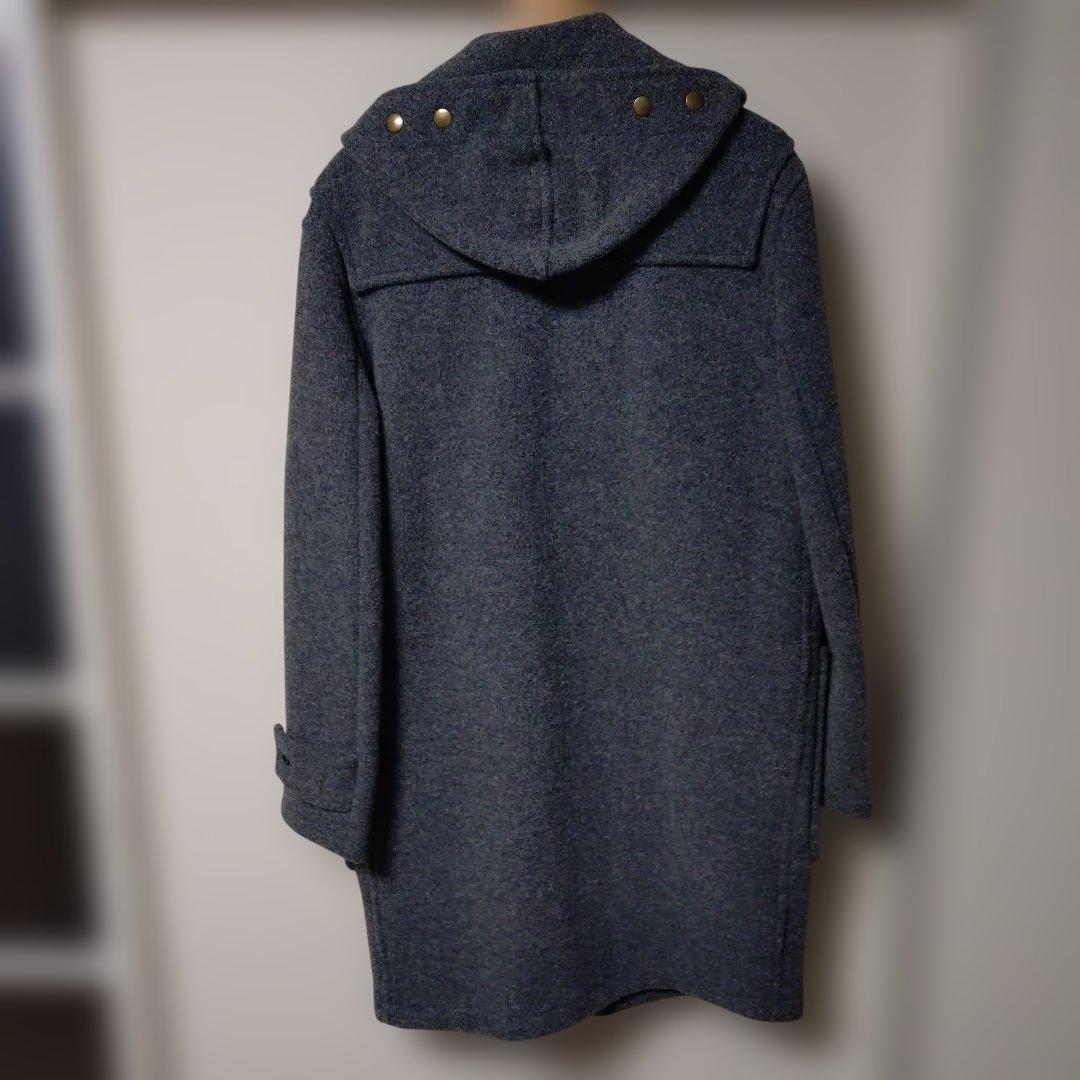 MONTY ダッフルコート グレー ウール M相当