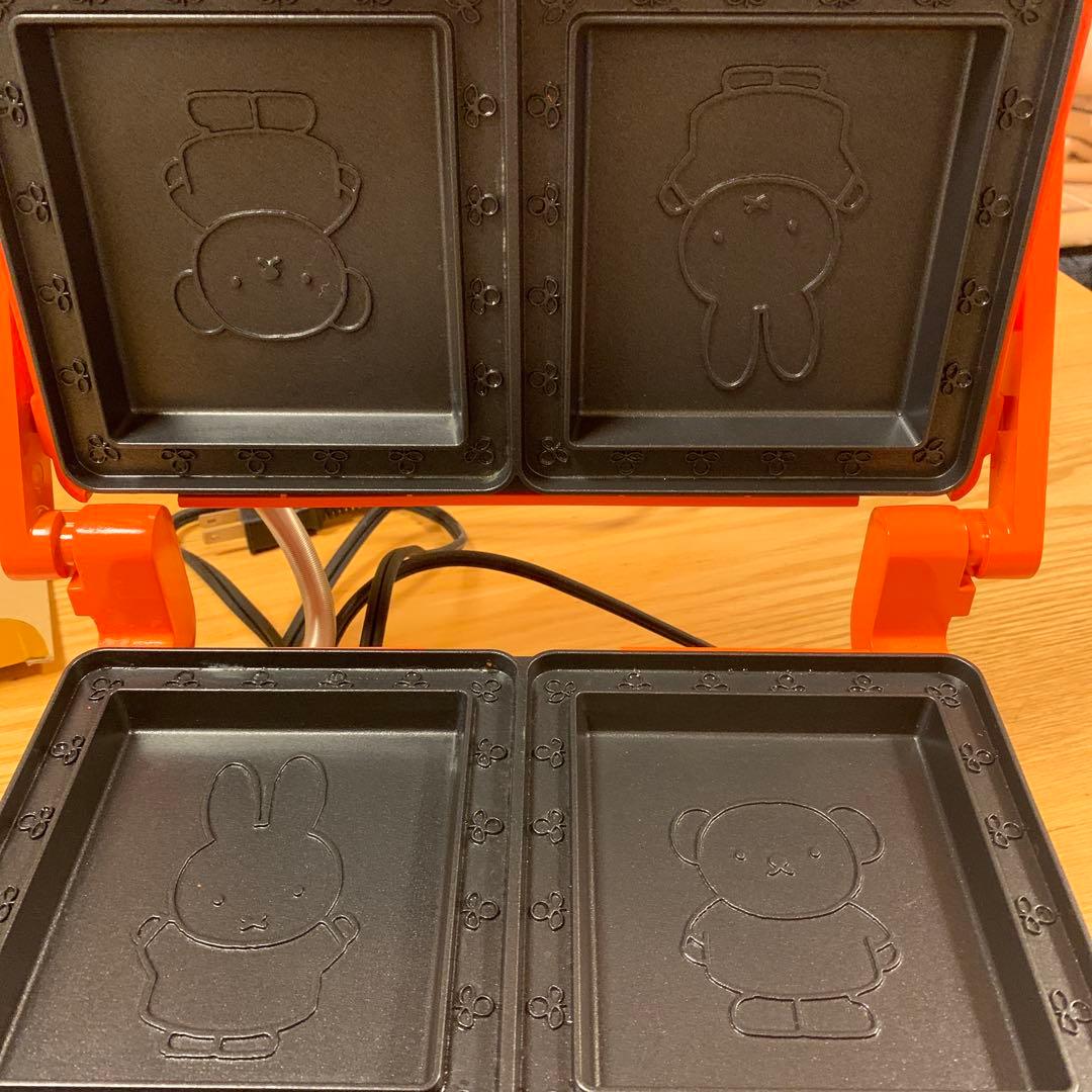 キッチン家電 miffy GRILL SAND MAKER DOUBLE