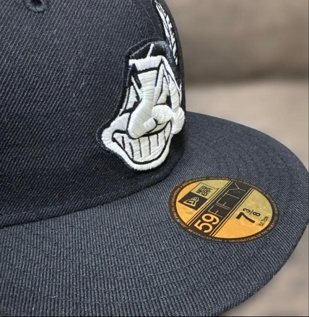 y*u様 NEWERA 59FIFTY クリーブランド・インディアンス 7 3/