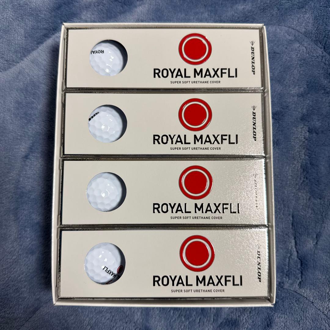 新品 2025年モデル DUNLOP  MAXFLI RED 1ダース