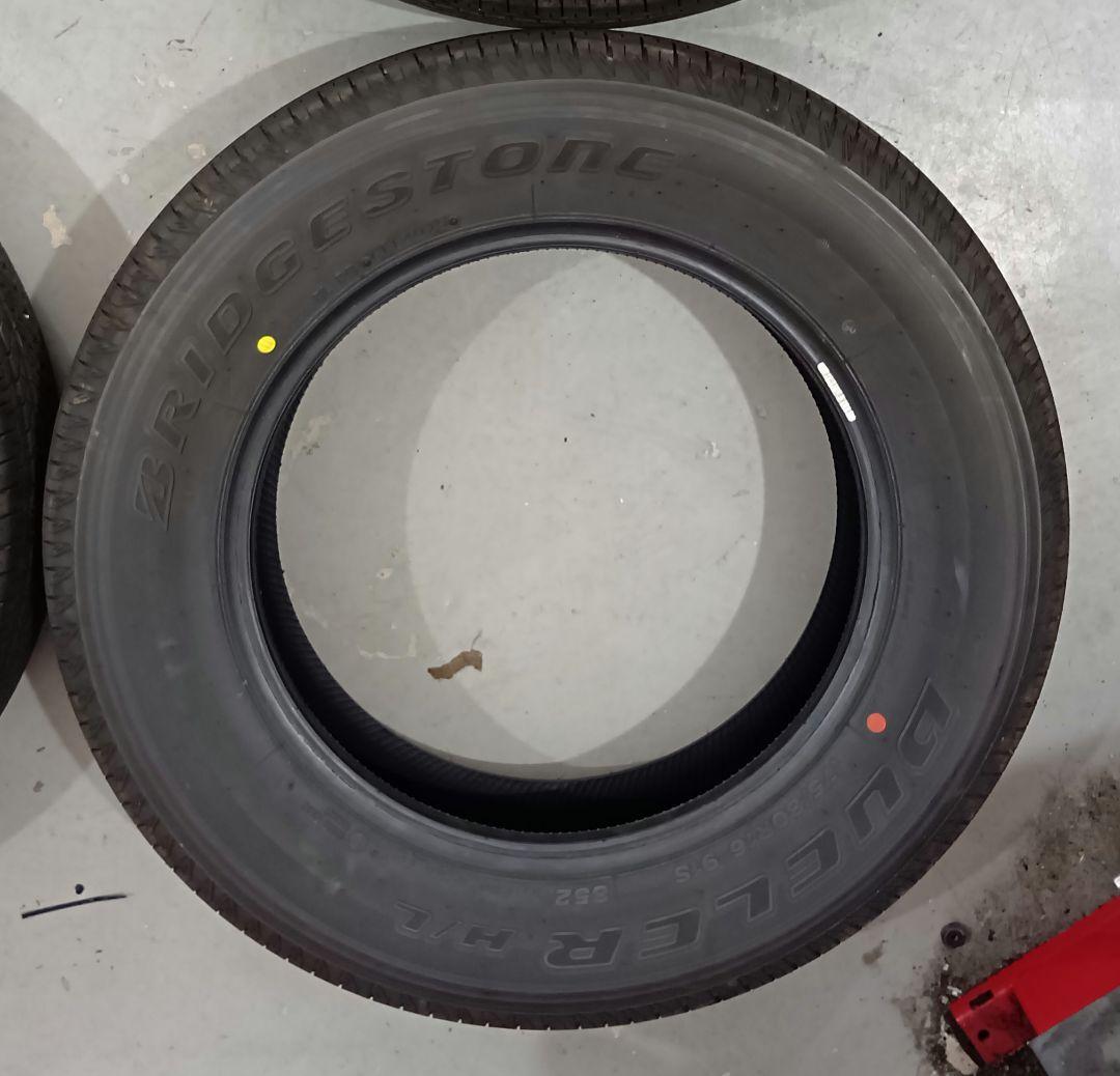 ジムニー　新車外し　ブリヂストン　175/80R16　2本 【No.①】