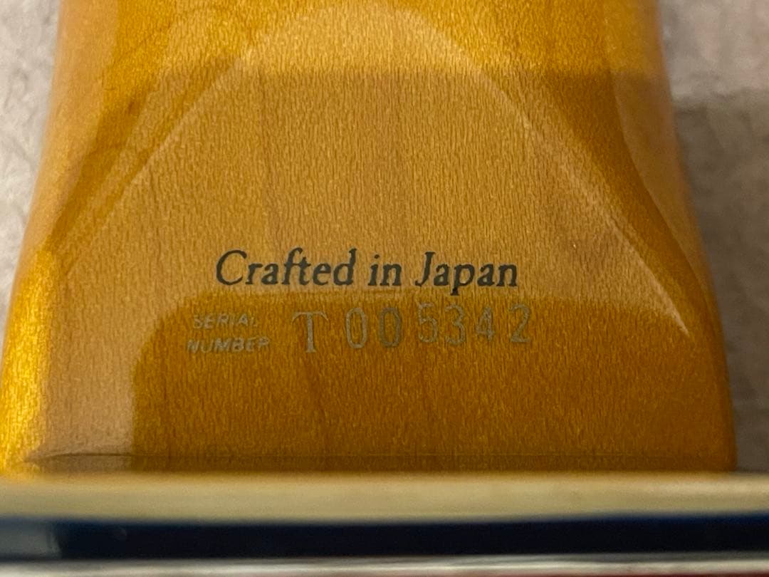 Fender Japan Telecaster Crafted Tシリアル