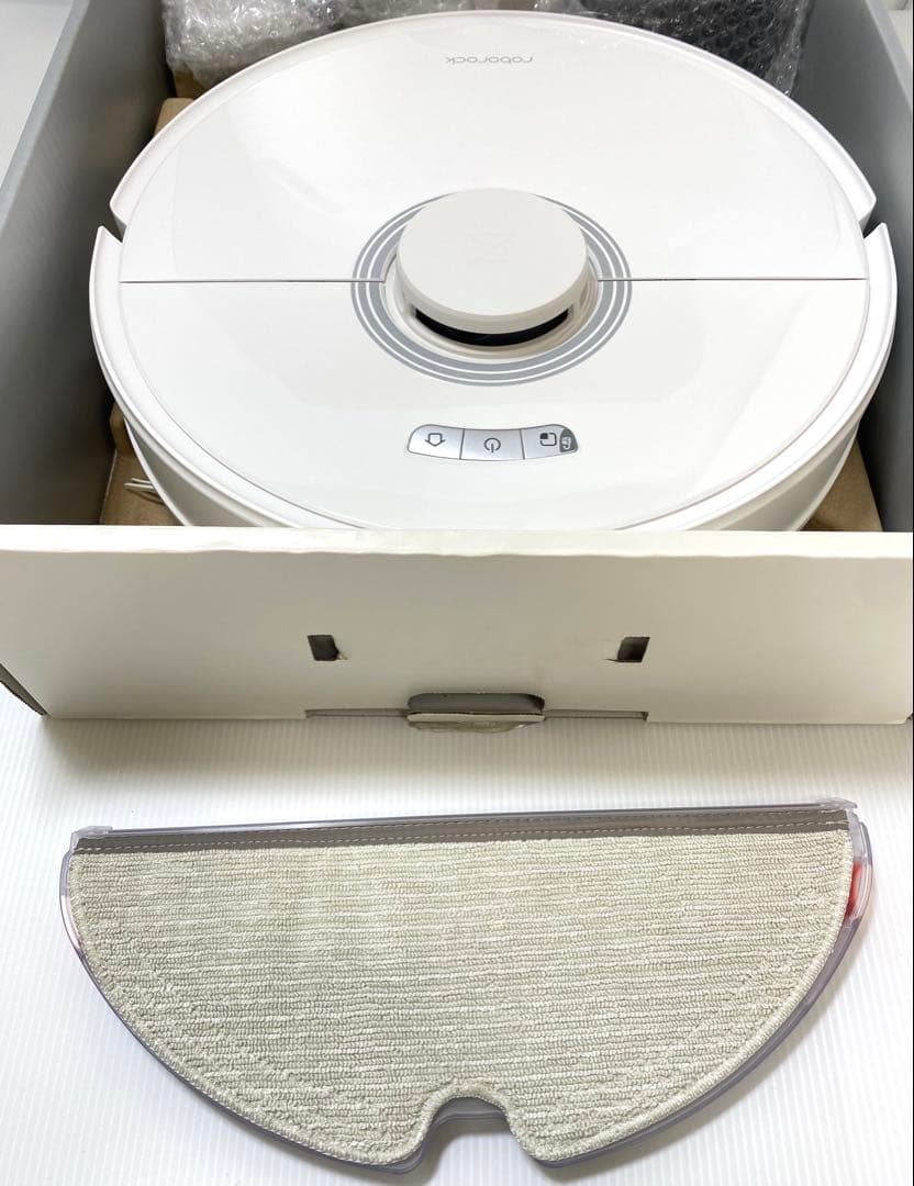 開梱未使用品　Roborock Q7Max ロボット掃除機 白