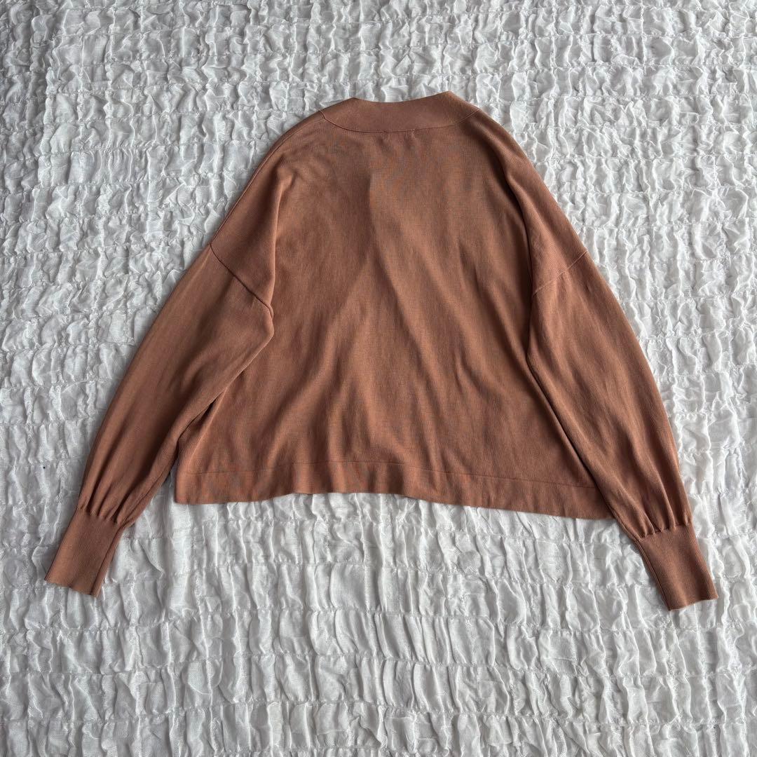 【美品】 イエナ ドライコットンVネックカーディガン 近年モデル ニット