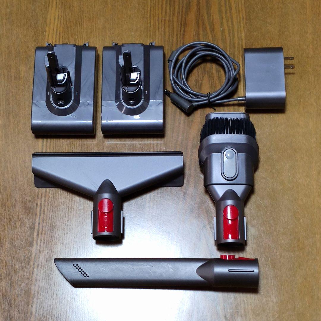 ダイソン SV11 掃除機 完全分解清掃済み 動作品 純正バッテリー2つセット