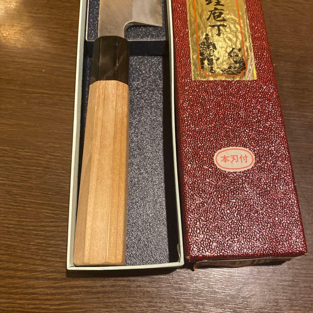 堺孝行 シェフ和庖丁 銀三鋼 鎌型薄刃 18cm/未使用