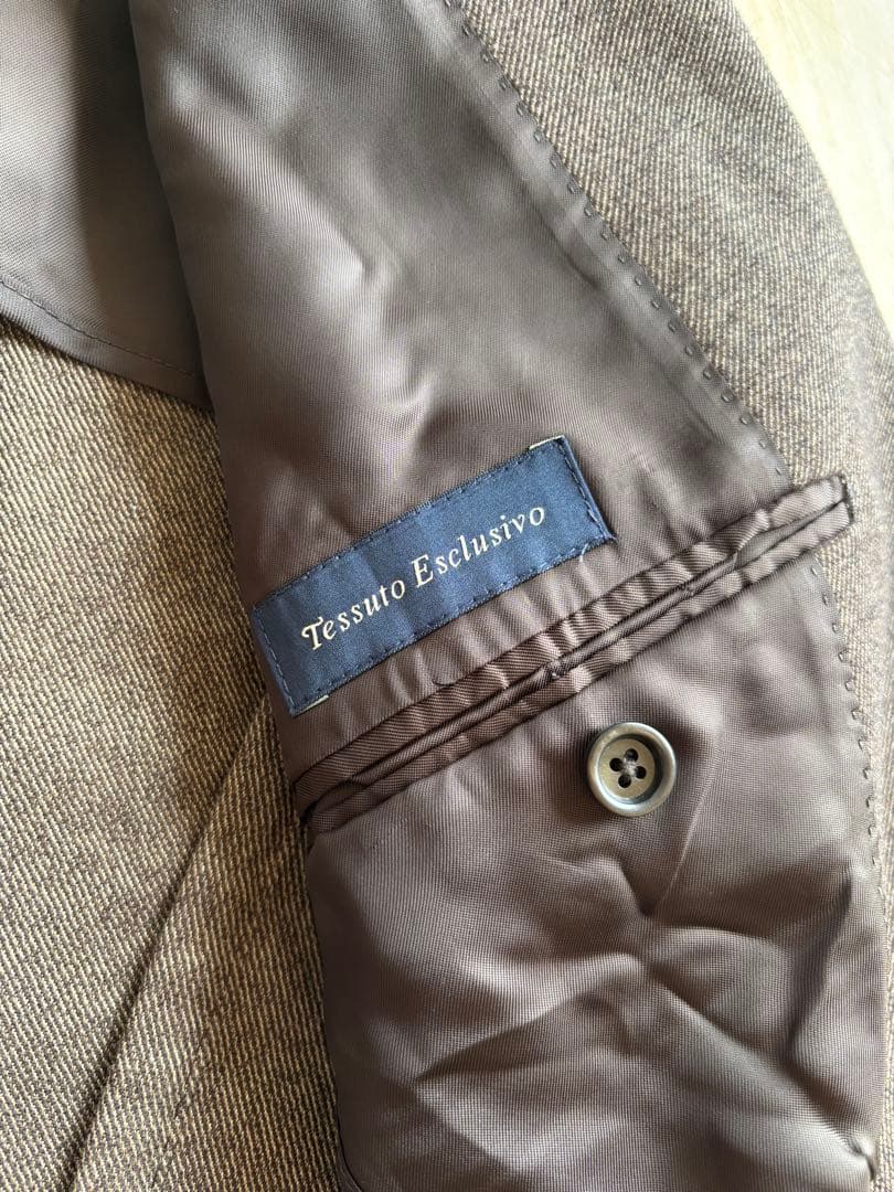未使用　LARDINI ラルディーニ コットンジャケット48 ブラウン