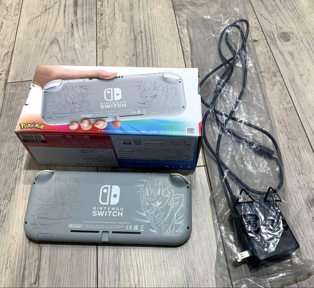 Nintendo Switch Lite ザシアン・ザマゼンタ 本体 箱付き