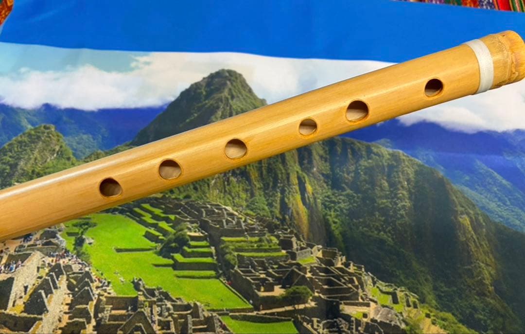 新品【ケーナ工房　奏（かなで）】ケーナ　G管　専用袋付　茶ルズ小川作　保証付 竹