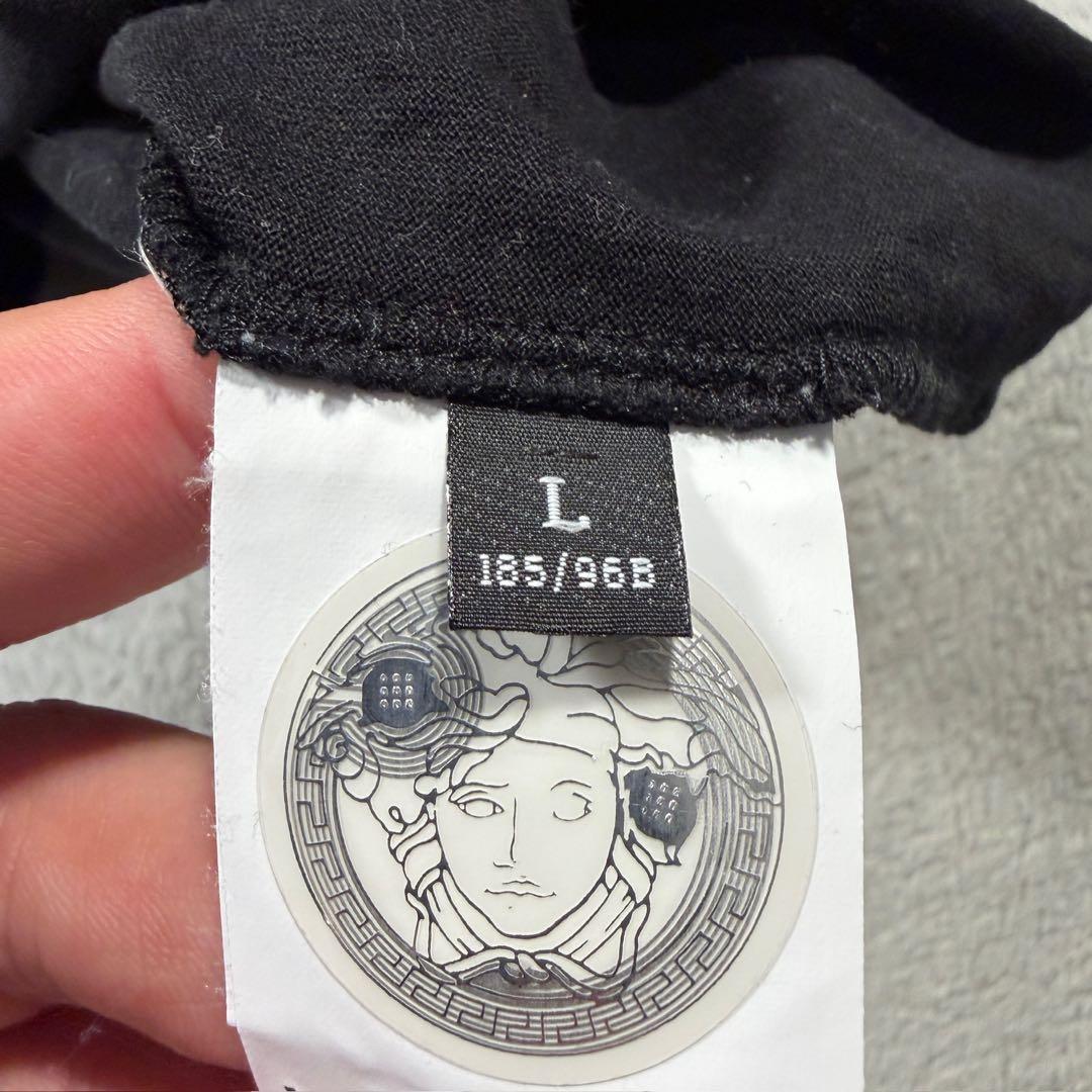 ヴェルサーチ　半袖Tシャツ　メデューサ　ブラック　L