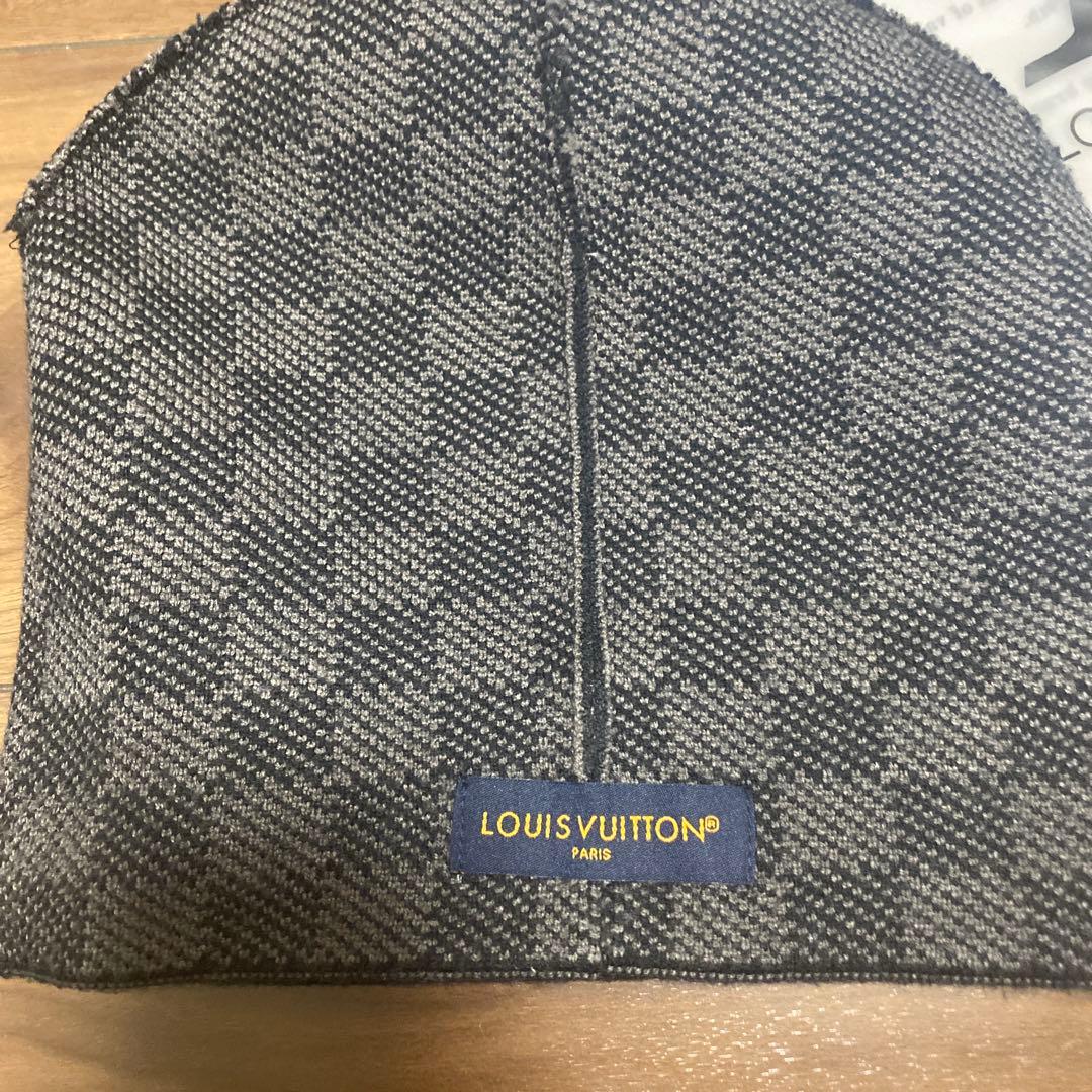 LOUIS VUITTON ダミエニット帽
