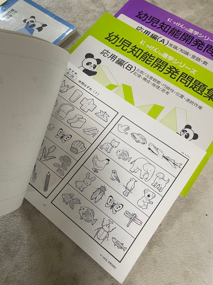 小学校受験　B4大判問題集セット 基礎から応用12冊➕おまけ2冊