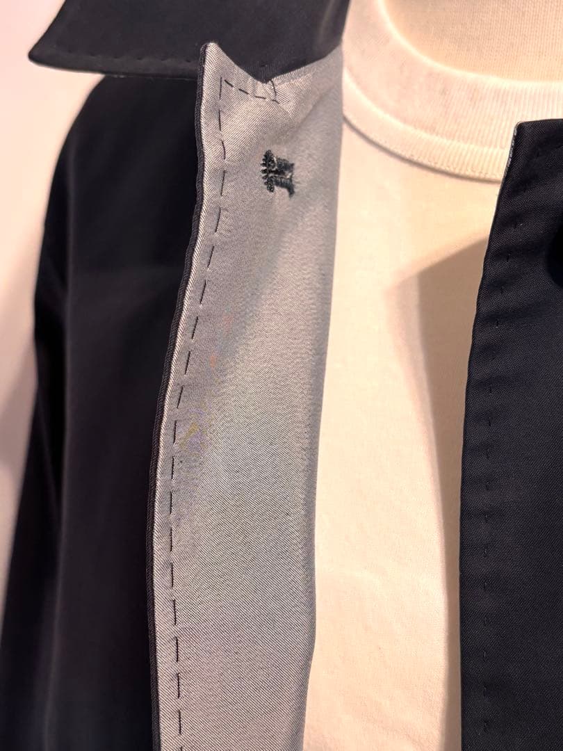 BURBERRY ネイビー チェスターコート　11号サイズ