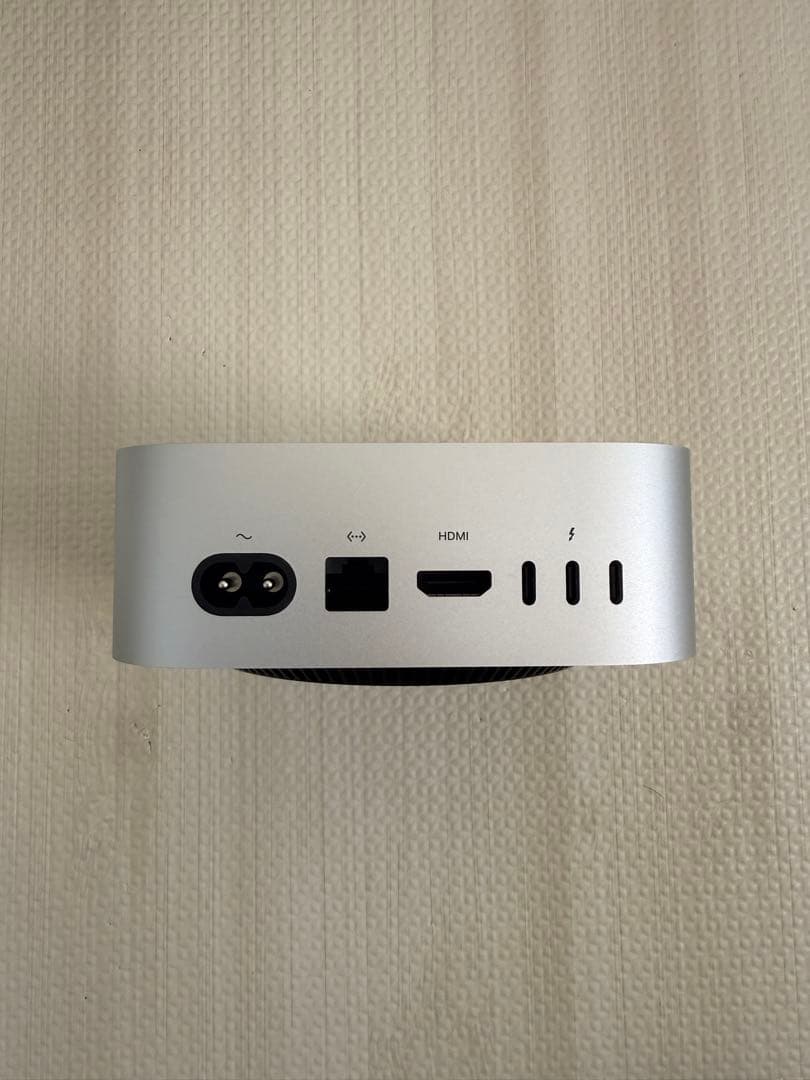mac mini M4チップ 16GB 256GB プラス4Kカメラ付