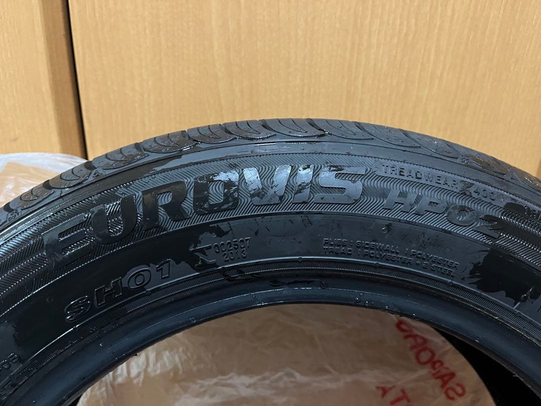 夏　165/65R15 ユーロビズ　HP02 2024年　4本セット