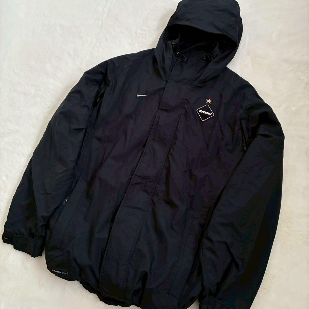 F.C.R.B. × NIKEストームフィットジャケット マウンテンパーカー　黒