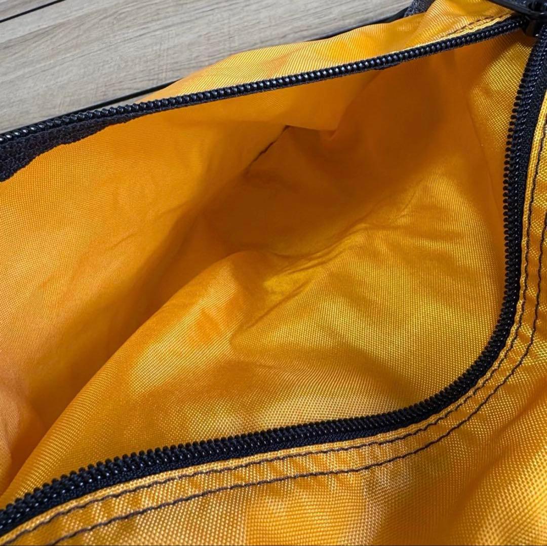 エルエルビーン 90s メッシュ ダッフルバッグ 黄色 ショルダー 珍品 希少
