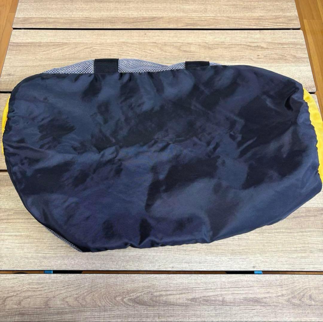 エルエルビーン 90s メッシュ ダッフルバッグ 黄色 ショルダー 珍品 希少