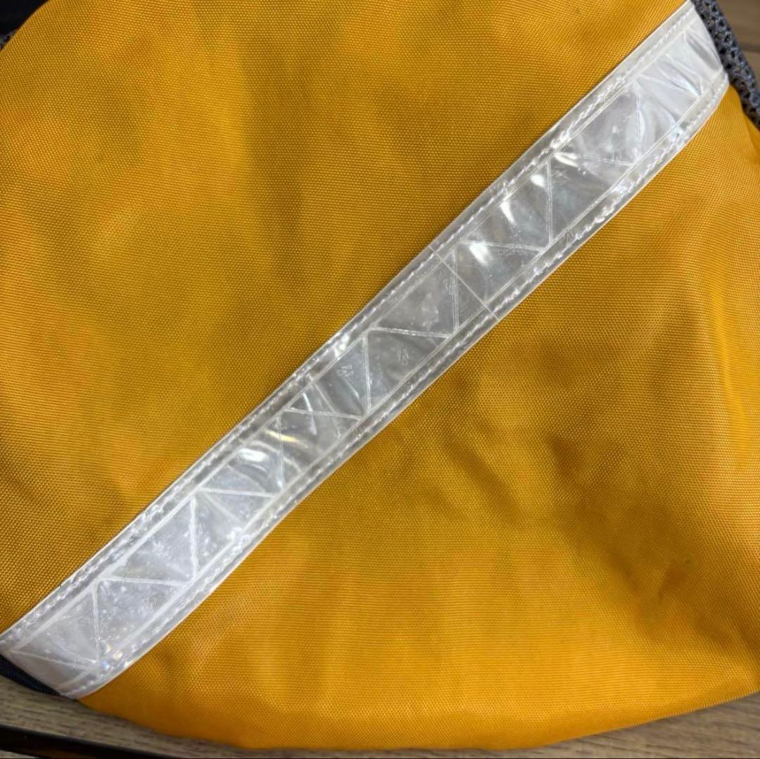 エルエルビーン 90s メッシュ ダッフルバッグ 黄色 ショルダー 珍品 希少