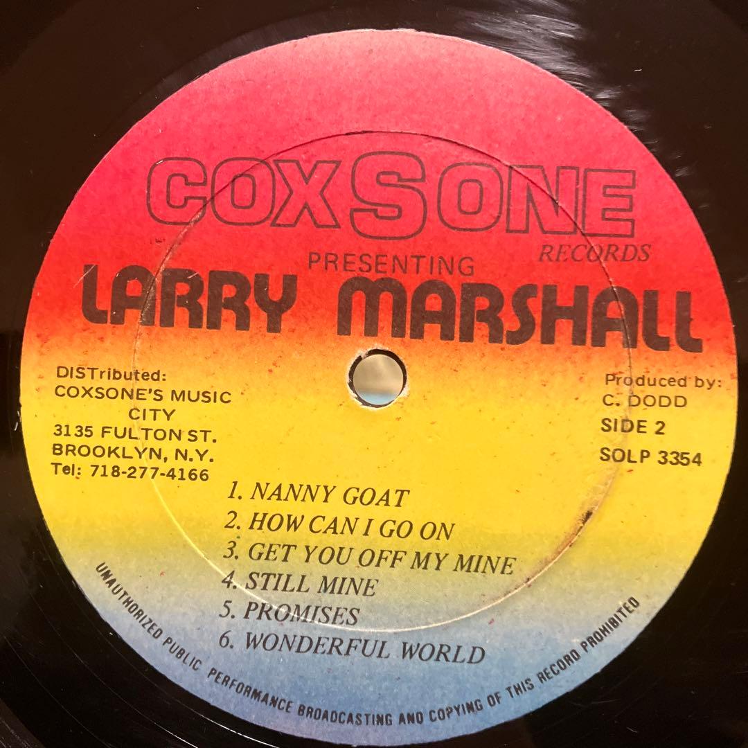 洋楽 Presenting Larry Marshall