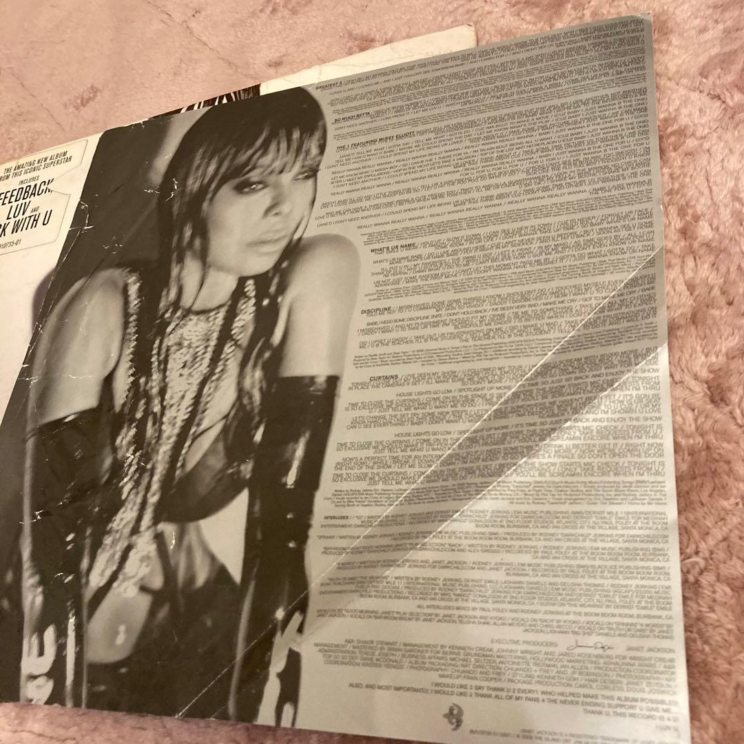 希少　janet ジャネット ジャクソン DISCIPLINE レコード