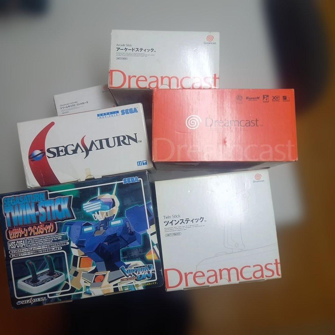 セガサターン、ドリームキャスト、箱のみ6種類セット
