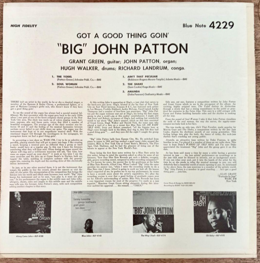 Big John Patton/Got A Good Thing/米