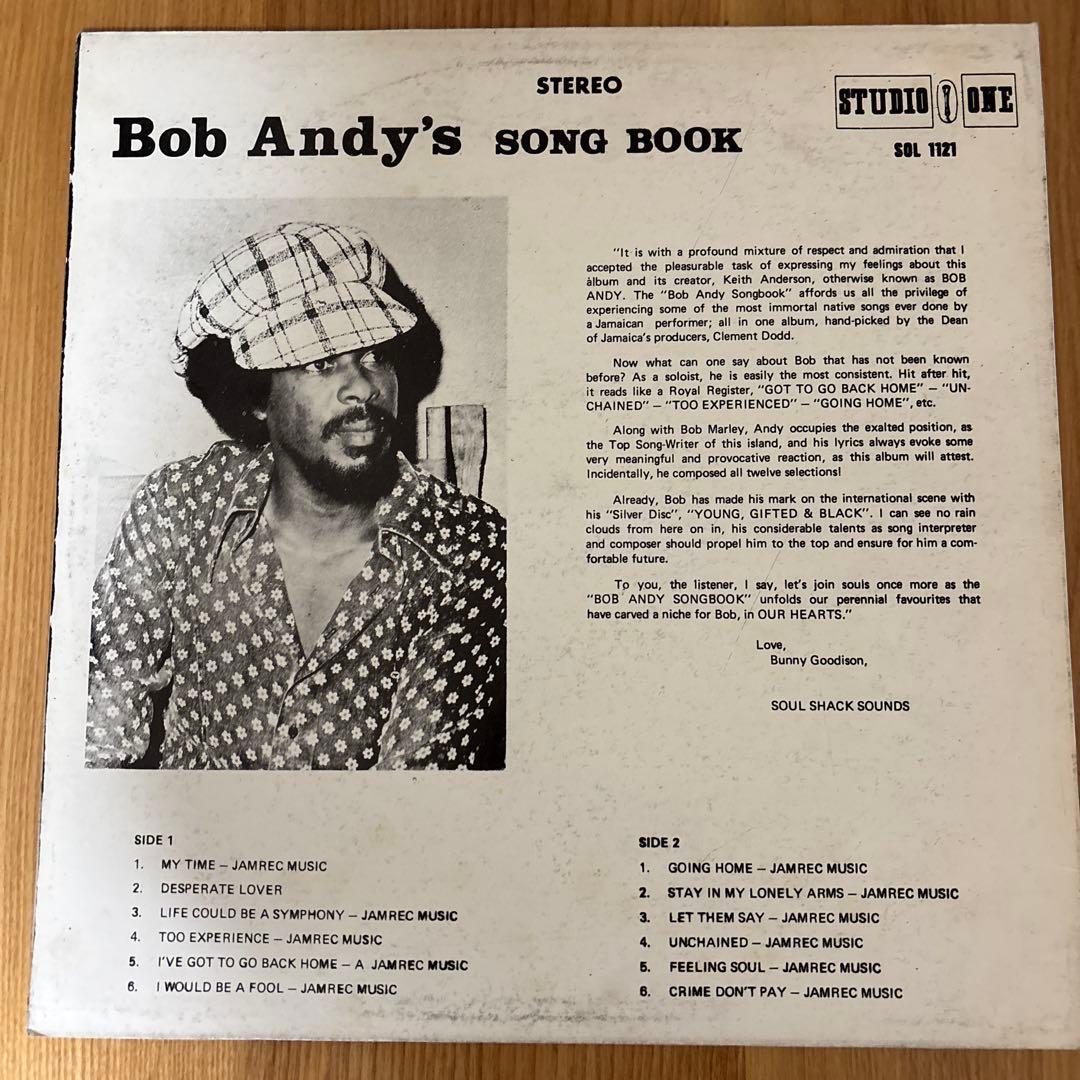 【KID様】Bob Andy's Song Book