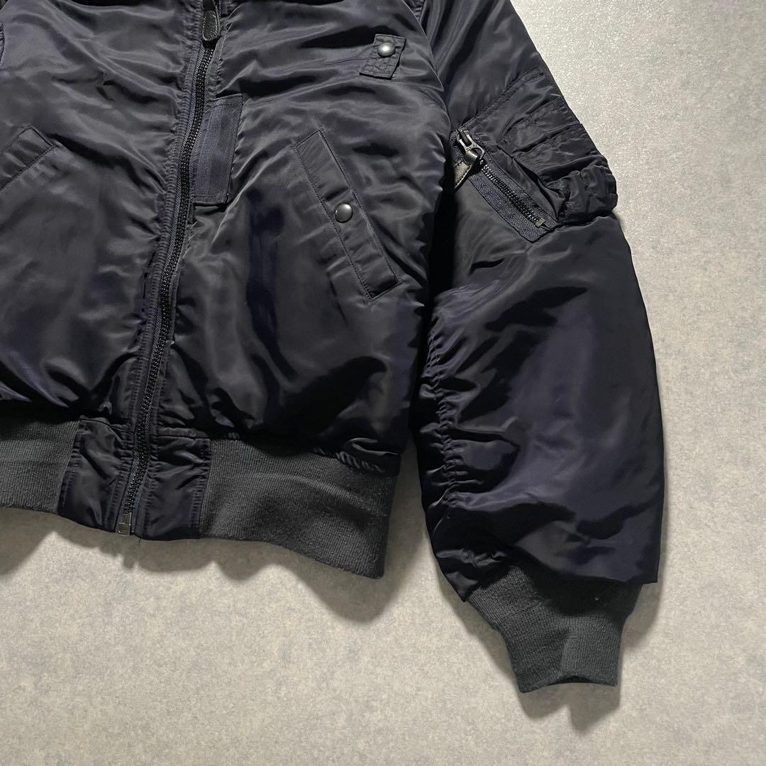 極美品 WAIPER.inc ワイパー B-15C フライトジャケット ムートン